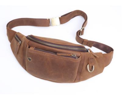 China Genuine Leather GENUINE LEATHER waist bag for sale