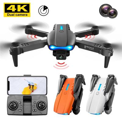 China Foldable RC Drone E99 K3 PROdrone 4K HD Dual Camera Avoidance Profesional Flight 20 Minute Height Guard Minidrone Quadcopter for sale