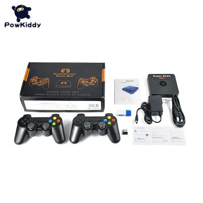 China Support Multi Players X5 Super Game Box 32/64/128GB Built In 5600/9000/10000 Retro Games Video Game Console 3D 4K HD Output TV Console For PS1/N64 for sale