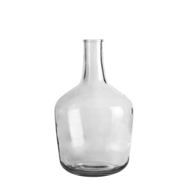 China Modern Green Plant Glass Vase Modern Home Decor for sale