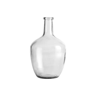 China Wholesale Modern Housewares High Quality Clear Elegant Glass Vase for sale