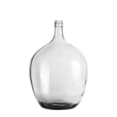 China Modern Style Light Luxury Modern Transparent Home Decor Glass Vase for sale