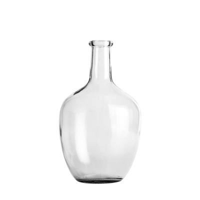 China Wholesale Modern Supply Modern Cheap Light Luxury Wedding Factory Clear Glass Vase for sale