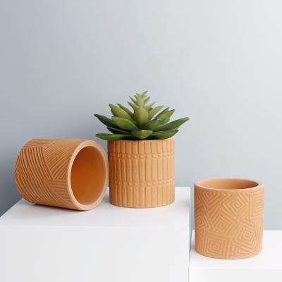 China Wholesale low temperature resistance terracotta bulk flower pots clay flower pot clay flower pot succulent planters mini for sale