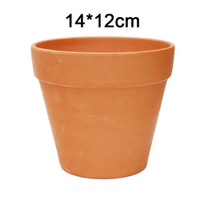 China Eco-friendly Succulent Planter Ceramic Wholesale Clay Pot Flower Pot Plant Mini Terracotta Pot With Tray for sale