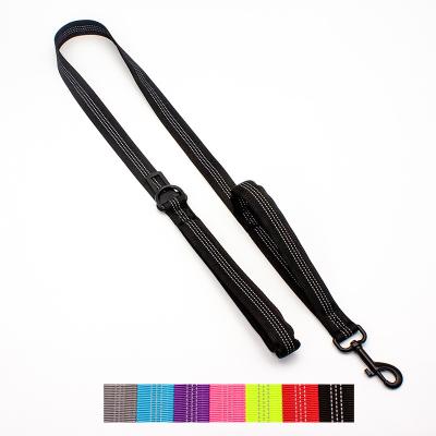 China Manufacturer Wholesale Small Large Multi-colors Padded Plastic Nylon Dog Leash for sale