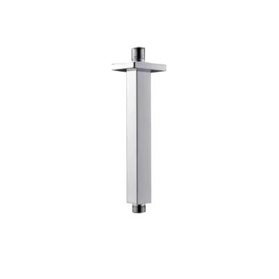 China 3002 Modern Polishing Chrome Bathroom Shower Faucet Part SUS 304 Square Shower Arm for sale