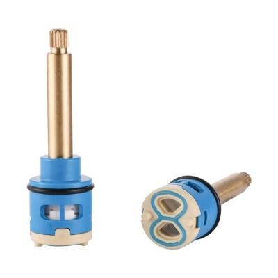 China Modern 25mm Long 2 Way Handle Diverter Faucet Brass Cartridge for sale