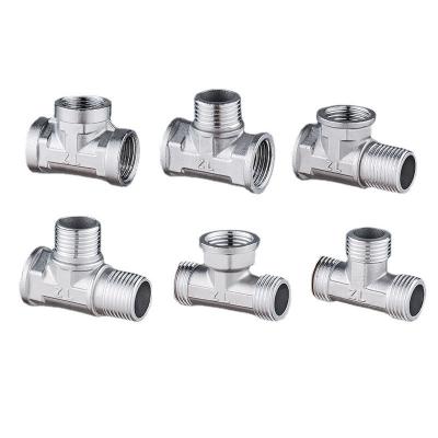 China SS304 Water Supply Hose Outlet G1/2 Thread Modern Fit Common Angle Valve SS304 Water Supply Hose Outlet Tap Accessory for sale