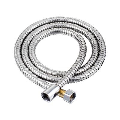 China With 1.5m Stainless Steel Bathroom Accessories Flexible Shower Hose Corn Nut SS High Pressure Chrome Brass Hose 2m for sale