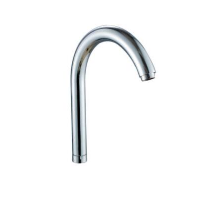 China OEM Modern Chrome SS 304 Elbow C SPR-2011 Round Pipe Kitchen Faucet Outlet Polishing Pipe for sale