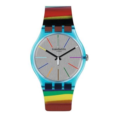 China New Fashion Water Resistant Beautiful Band Plastic Case Bracelet Sports Lady Wrist Watch for sale