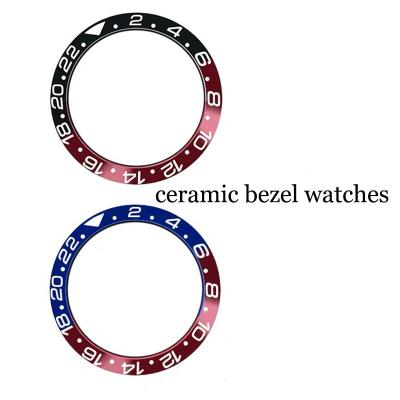 China Luminous Watch Bezel Luminous Custom Watch Inserts For Rolx Watch Bezel for sale