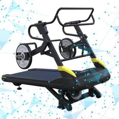 China Hot Fitness Equipment Application Gym Equipment Non-motorized Treadmill Self-Generator Manual Treadmill For Cardio Sports for sale