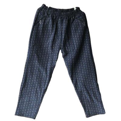 China Hot Selling QUICK DRY Hot Selling Men's Zipper Pants Fiber Grid Shape Comfy Wholesale Fashion Pants for sale