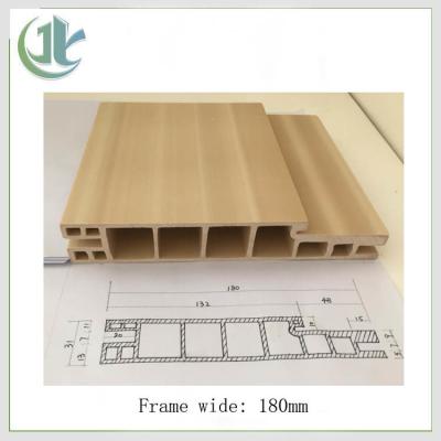 중국 목질계 억제제 WPC 도어 프레임 불 평가된 욕실 사용 판매용