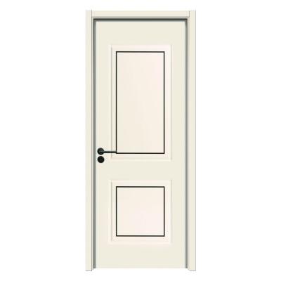 China Juye WPC Door Natural Tone WPC Hollow Door Board For Commercial And Stylish Interiors for sale