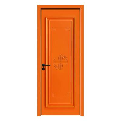 China Painting WPC Door Durable Low Maintenance Exceptional Moisture Resistance for sale