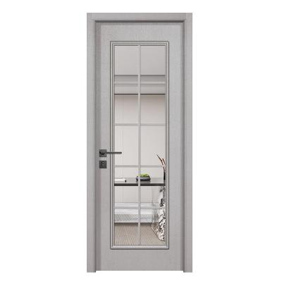 China Interior Aesthetics WPC Hollow Door Eco-Friendly Insulation And Dampness Resistance for sale