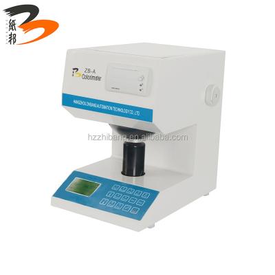 China ZB-A Color Tester ISO Brightness Whiteness Tester ZB-A for sale