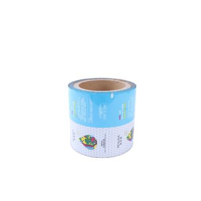 China Recyclable Laminated Material Heat Sealing Film Printed Packaging Plastic Roll Film Custom Printed Laminated Foil Film for sale