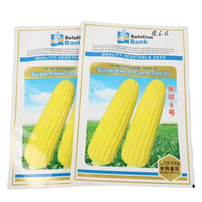 China Recyclable Vegetable Pouch Bag Good Quality Seed Corn Supersweet Seeds For Packaging Bag for sale