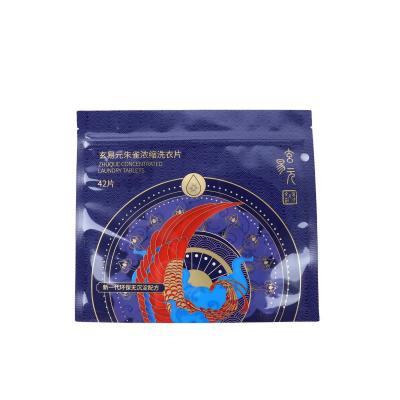 China Guangzhou Factory Recyclable Zipper Pouch Bag Zip Lock Bag For Laundry Food Wrap And Foil Nuts for sale