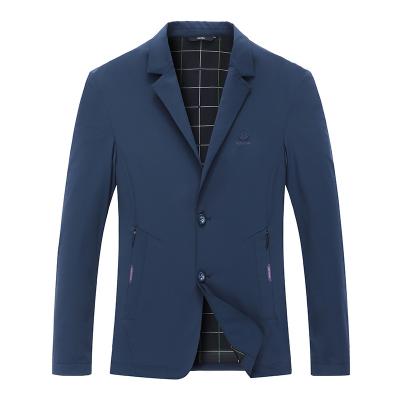 China Spring Simple Men's Breathable New Anorak Fashion Casual Men's Suit Jacket Tops And Comfortable for sale