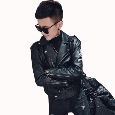 China Woodland Leather Jacket Prices Sustainable High Quality Aviator Jacket Gents Jacket for sale