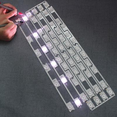 China Desktop For KONKA KDL48JT618A 6V 2W 6-Leds Led Backlight Strip 442mm LCD TV Backlight Strips for sale