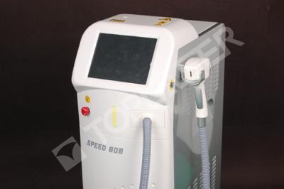 China Diode Laser Dark / Light Color Hair Removal Machine DP/MP/SP/CW Treatment Mode for sale