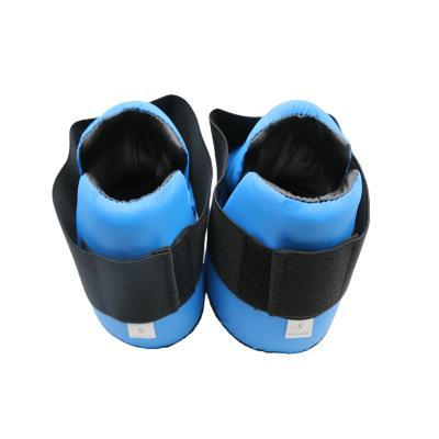 China Durable Wholesale Custom Logo Top Quality Foot Protector Martial Arts Fighting Kick Shoes ITF Taekwondo for sale