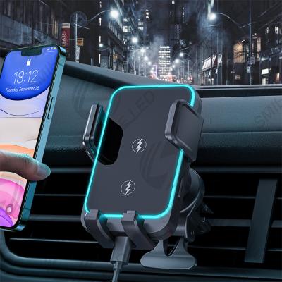 China One Hand Touch Mobile Phone Accessories, Car Phone Holder Air Vent Mount Cell Phone Holder met draadloos opladen Te koop