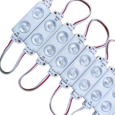 China DC 12V 2 luces de señales Lente SMD 2835 luz de fondo LED Modulo de luz en venta