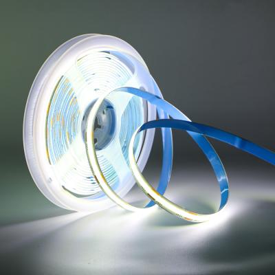 China 24V positive weiße Streifenlampe COB Streifenlicht 512LEDs/M 6000k LED COB Streifenlicht zu verkaufen