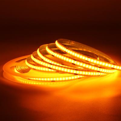 China Großhandel LED 252Led-Streifenleuchten 12V/24V 8mm Breite Streifenleuchten Flexible IP20 Dekoration COB Led-Streifenleuchten zu verkaufen