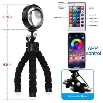 China tripod Smart App Remote Control Rgb Led Sunset Light Projection Lamp zu verkaufen