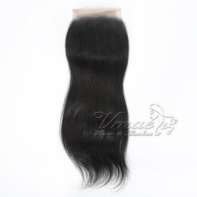 China Silky Straight Ear Wave Closure 13x4 Ear Virgin Lace Headband Full Human Hair Unprocessed Brazilian Silky Straight Hair Extensions for sale