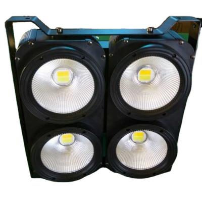 China Stage/party/wedding COB /event DMX 400W DJ light/cob dmx/4x100w warm cool white blinder led blinder led stage lights for sale