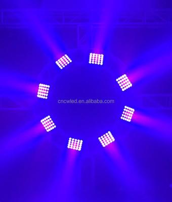 China Stage RGBW Zoom Wash 25*10W LED Matrix Light Moving Head Light 4 In 1 for sale