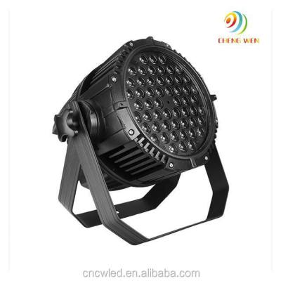 China Club Disco DJ Bar Stage Lighting Stgae Lighting Disco Par Light 54pc 3w LED RGBW Waterproof IP65 For Outdoor for sale