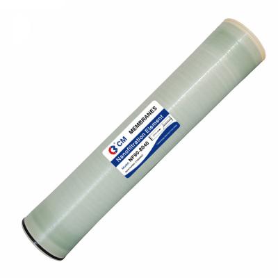 China Hotels NF90 8040 4 Inch 8 Inch Nanofiltration NF Membrane Membrane For Water Treatment Filtration for sale