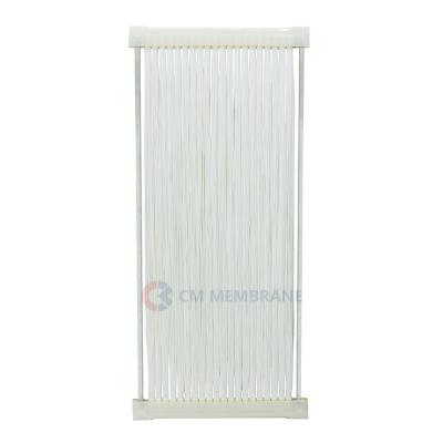 China Hotels MBR Reinforced PVDF Hollow Fiber Membrane 7m2 For Sewage Treatment System for sale