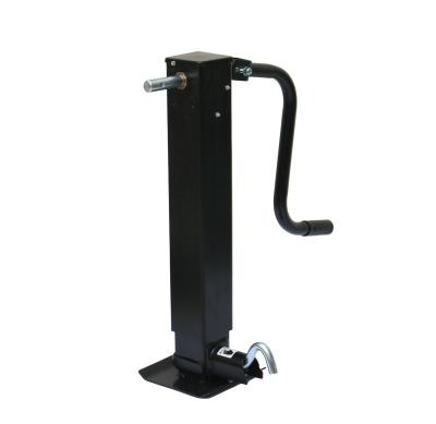 China Side Wind 12000lbs Heavy Duty Square Tube Trailer Jack Truck Support Jack Drop Leg High Quality for sale