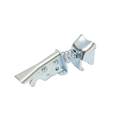 China Trailer Parts Straight Coupler Clamp Accessory Repair Part Zinc Plated Coat Trailer Accessory Factory Price for sale