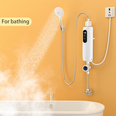 China Hotel Portable Electric Instant Water Heater Tankless Heaters for sale