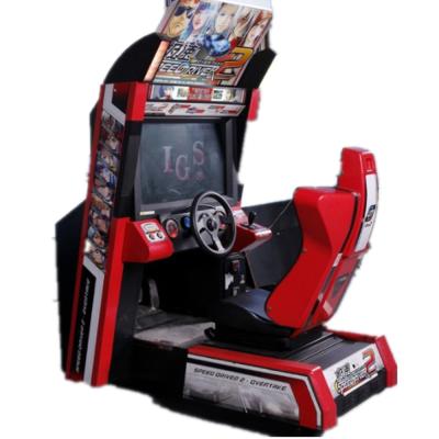 China Metal Cabinet Arcade Hot Sale Indoor Sport Coin Operated Amusement Speed ​​Driver 2 Car Racing Game Machine For Sale for sale