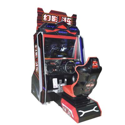 China Metal Cabinet Hot Sale Indoor Sport Arcade Amusement Phantom Chariots Car Racing Game Coin Operated Machine For Sale for sale