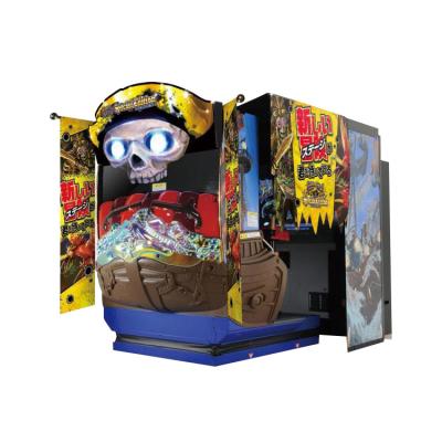 China Indoor Sports Top Amusement Metal Cabinet Vending Arcade Pirates PlundArrr Coin Operated Shooting Game Machine For Sale for sale