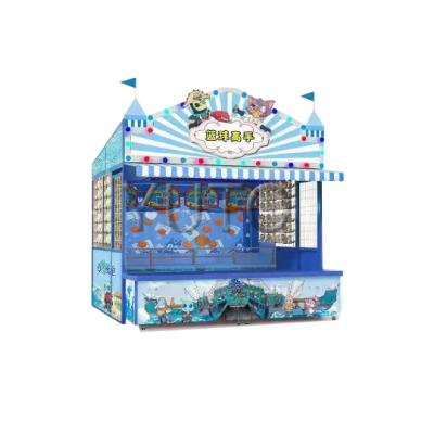 China Game Center Factory Price Indoor Slam Dunk Basketball Shooting Booth Game|Make Money Outdoor Carnival Booth Game For Amusement Park For Sale for sale